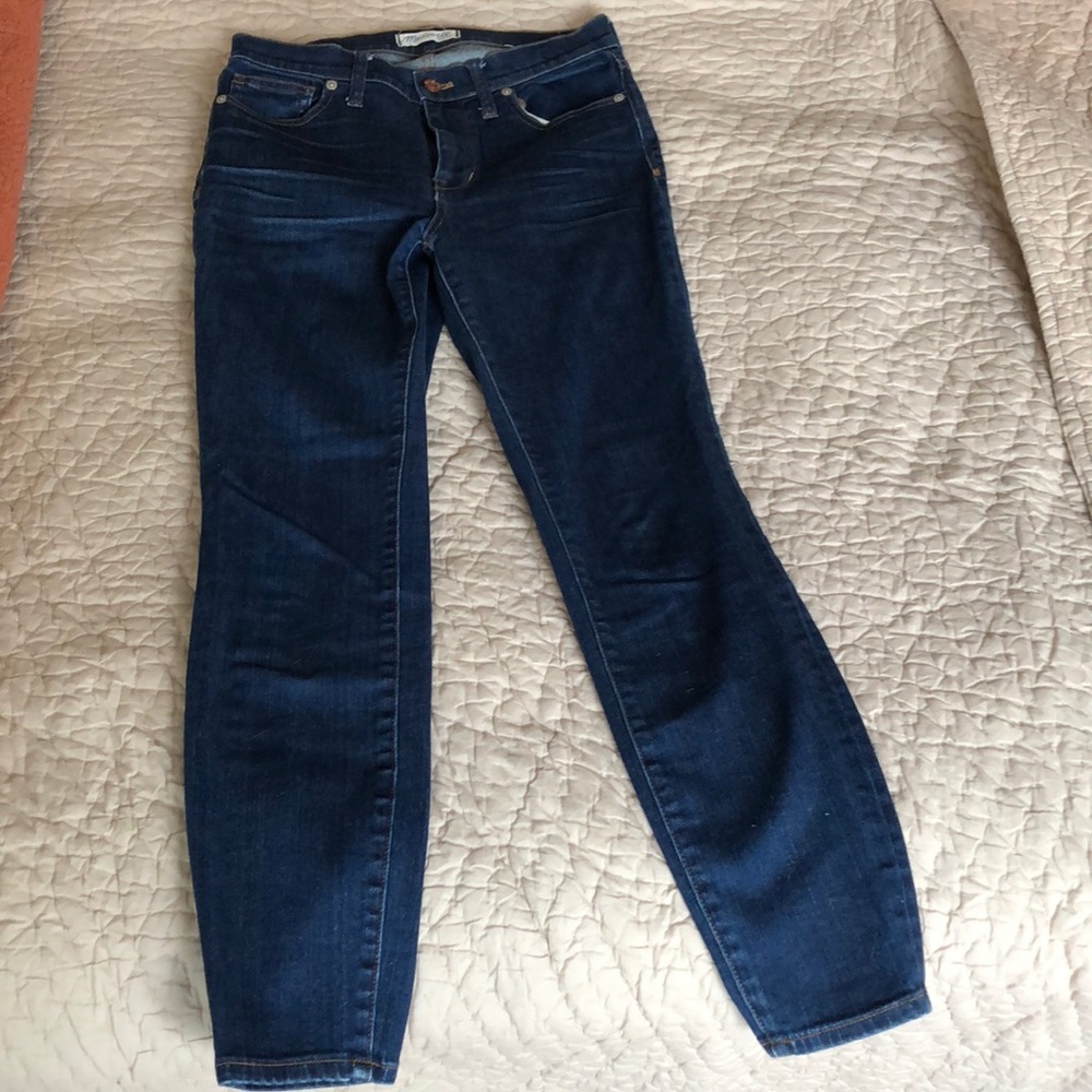 Madewell High Rise Skinny Jeans